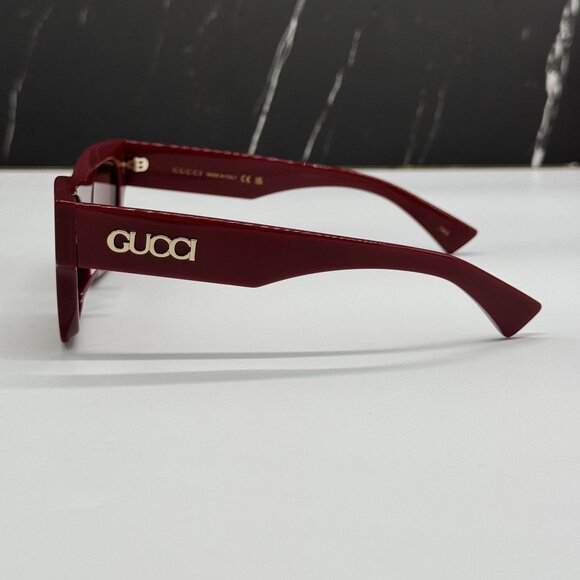 NEW GUCCI GG1835SA 003 RED WOMEN SUNGLASSES GUCCI - Picture 6 of 10